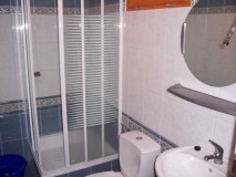 Wnętrze łazienki (domek letniskowy Domki - Blisko morza, Międzywodzie)