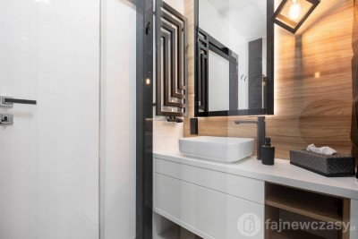 Na fotografii widzimy łazienka w apartamencie Premium Apartamenty Klifowa Rewal nad morzem