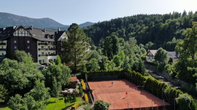 Już na pierwszy rzut oka widać, czego turyści mogą się spodziewać po hotelu Hotel ALPEJSKI **** z Karpacza w górach.