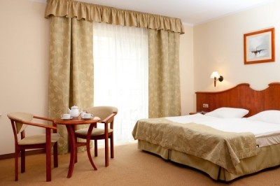 Fotografia przedstawia łoże | hotel JANTAR SPA. Pomorze Zachodnie
