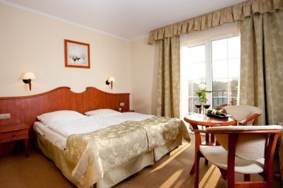 Hotel JANTAR SPA w Niechorzu - zdjęcie łoża małżeńskiego