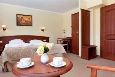 W takim pokoju można wypocząć w hotelu JANTAR SPA nad morzem w Niechorzu
