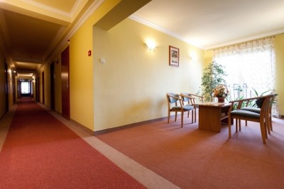 Zdjęcie zrobione w środku obiektu, na korytarzu - Niechorze, hotel JANTAR SPA.