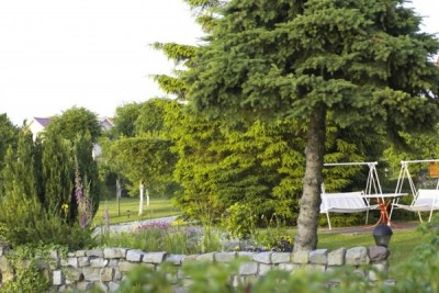 Przedstawiamy sfotografowany ogród przy pokoju Dom Gościnny ROMANA w Rewalu