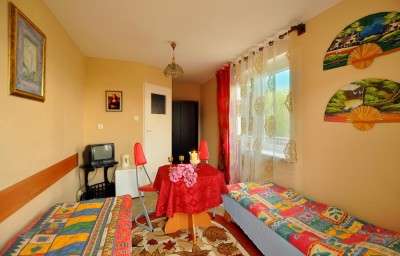 Prezentujemy przykładowy pokój w domu gościnnym DANUTA w Rewalu nad morzem