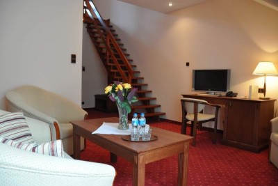Prezentujemy przykładowy pokój w hotelu Hotel DZIKI POTOK *** Konferencje & SPA w Karpaczu w górach